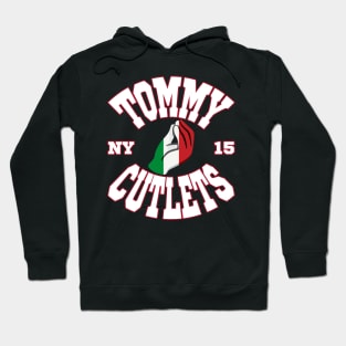 Tommy Cutlets 15 Italian Hand, Italian Flag, New York Hoodie